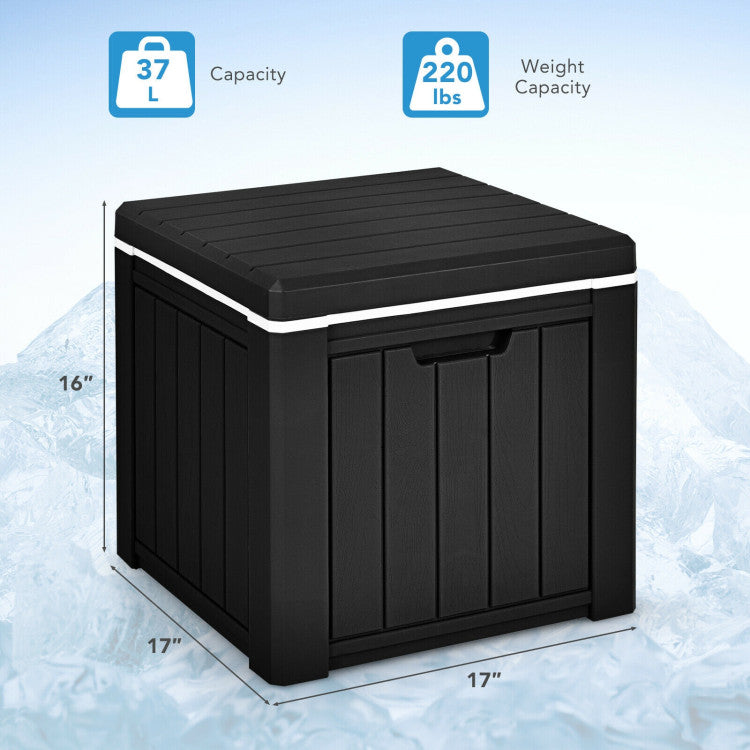 4-in-1 10 Gallon Storage Cooler for Picnic and Outdoor Activities