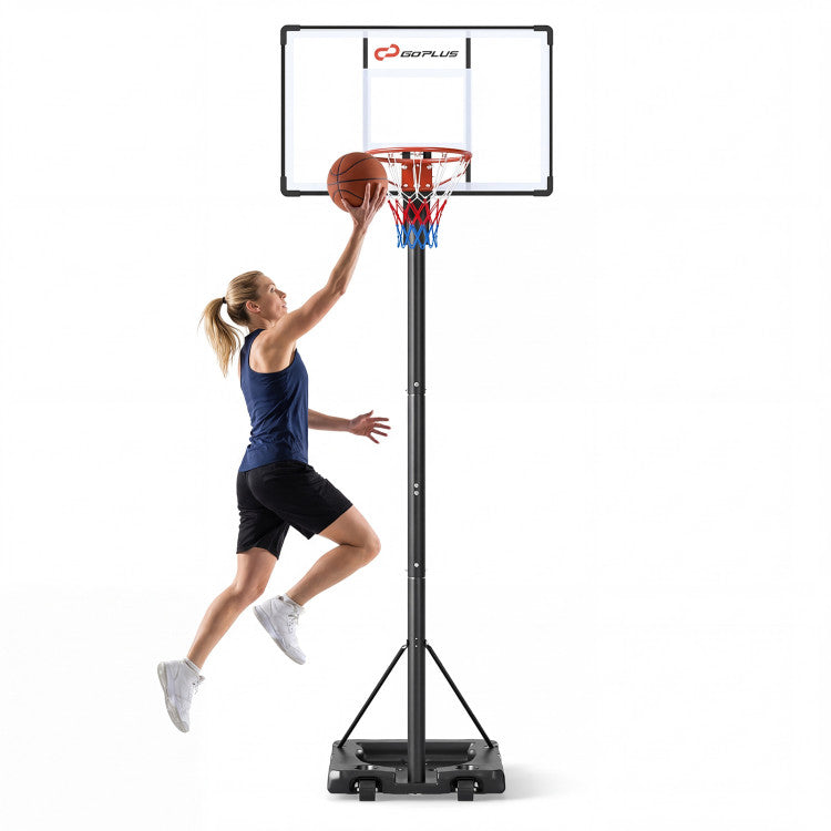 10 Feet Portable Basketball Hoop Outdoor for Adults