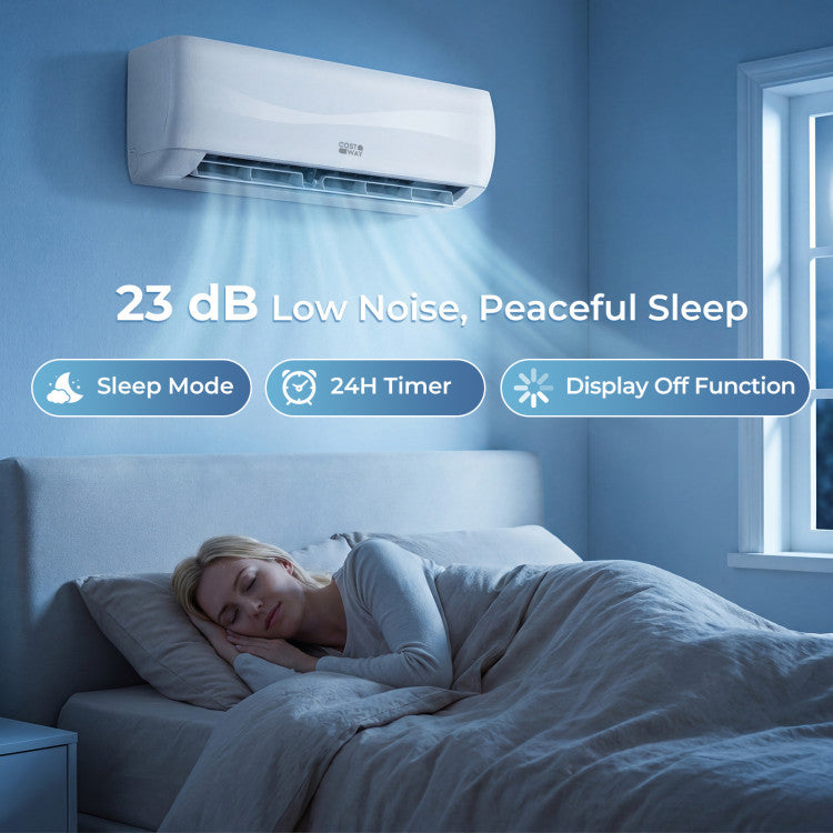 Blast Series 12000 BTU 20 SEER2 115 V Mini Split Air Conditioner with Heat Pump