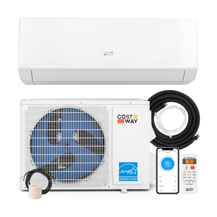 SEERXtreme Series ENERGY STAR Certified 12000 BTU 24 SEER2 208-230V Mini Split Heat Pump Heating at -13°F