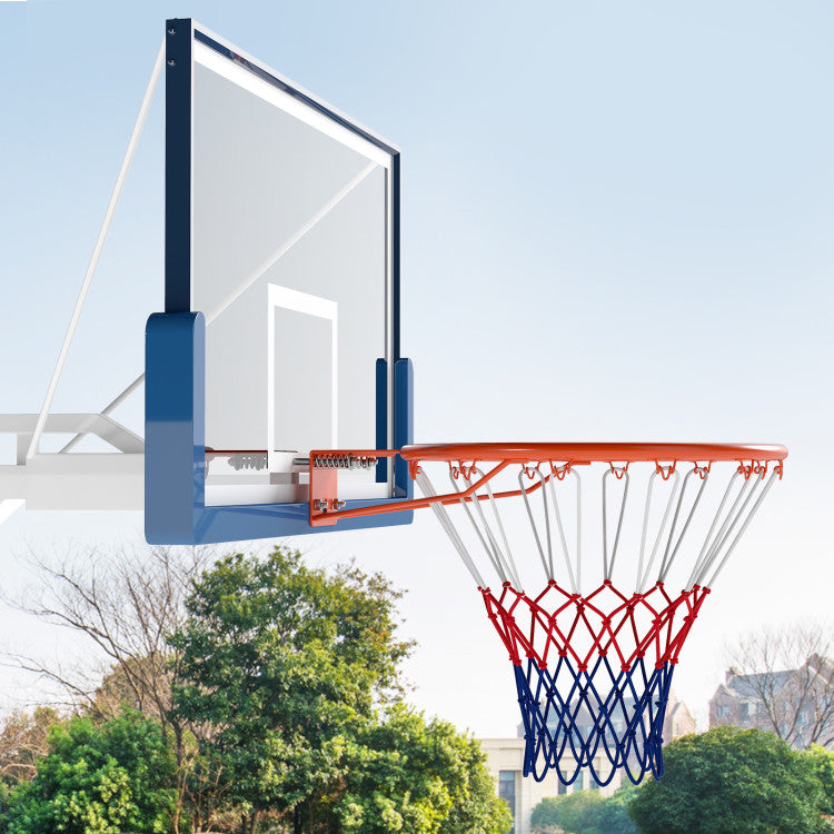 18" Basketball Rim Heavy Duty Wall Mounted Basketball Rim Goal Replacement