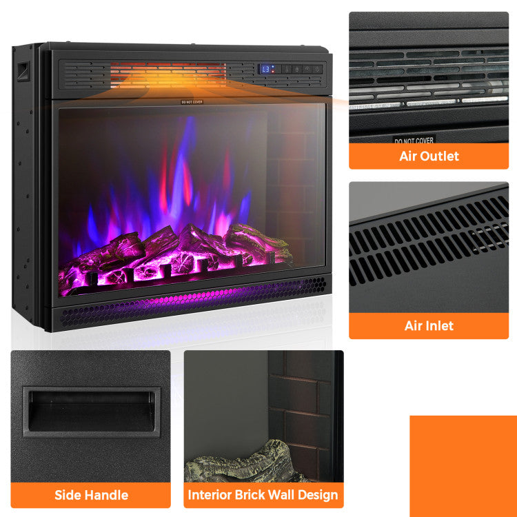 25 Inches Recessed Electric Heater