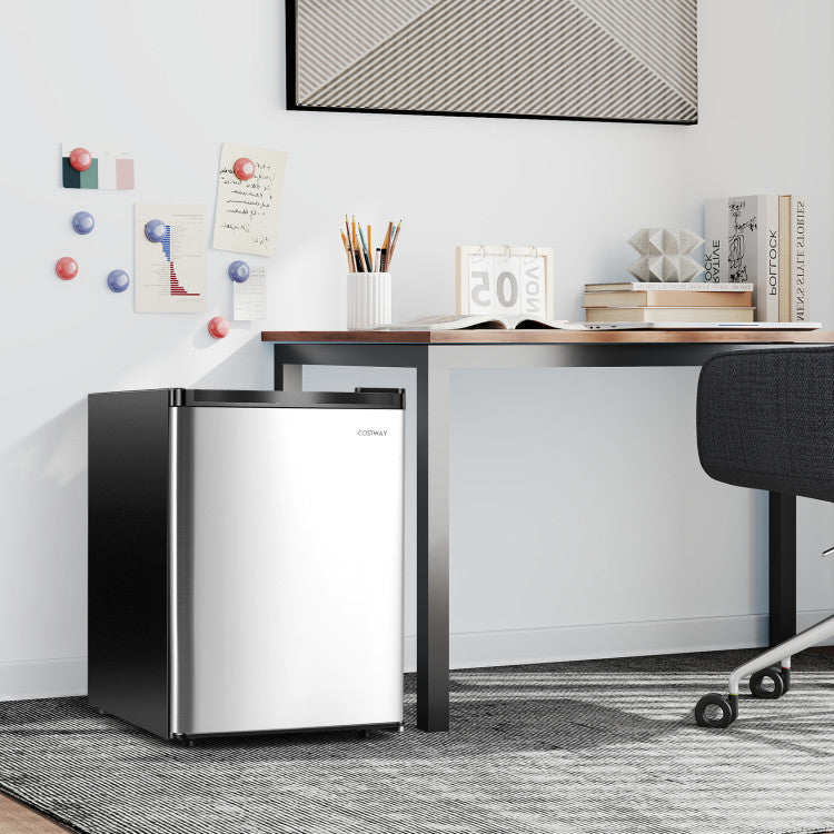 2.1 Cu.Ft Small Freezer with Reversible Single Door Energy Saving