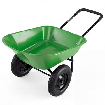 2 Tire Heavy-duty Dolly Utility Cart Wheelbarrow Garden Cart