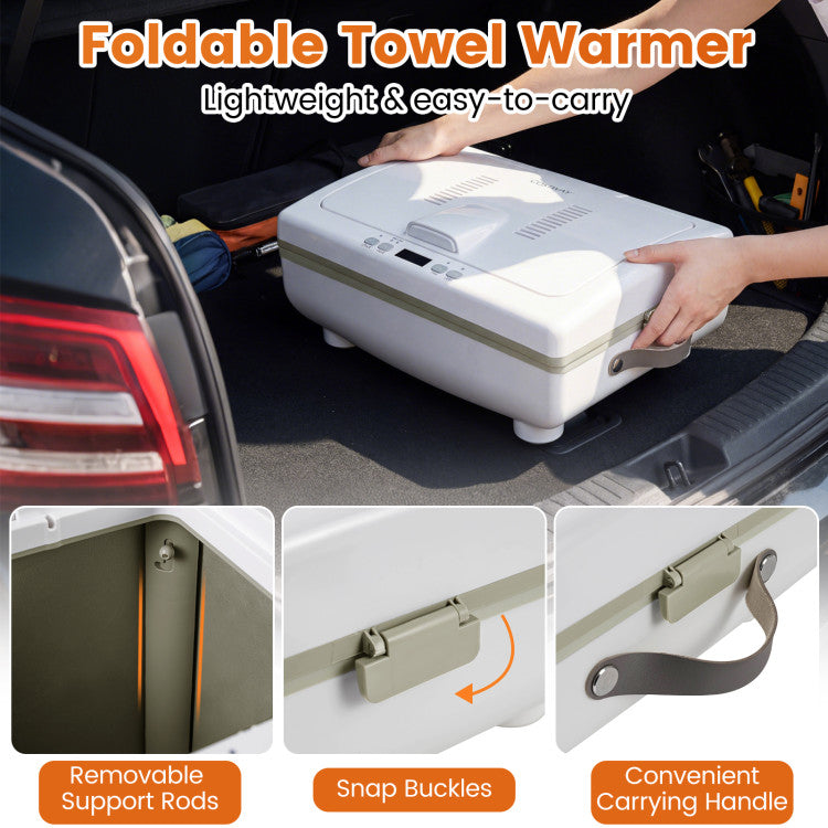 35L Large Towel Warmer with Heating and Drying Modes for Bathroom