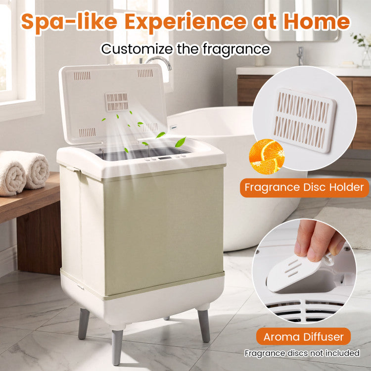 35L Large Towel Warmer with Heating and Drying Modes for Bathroom