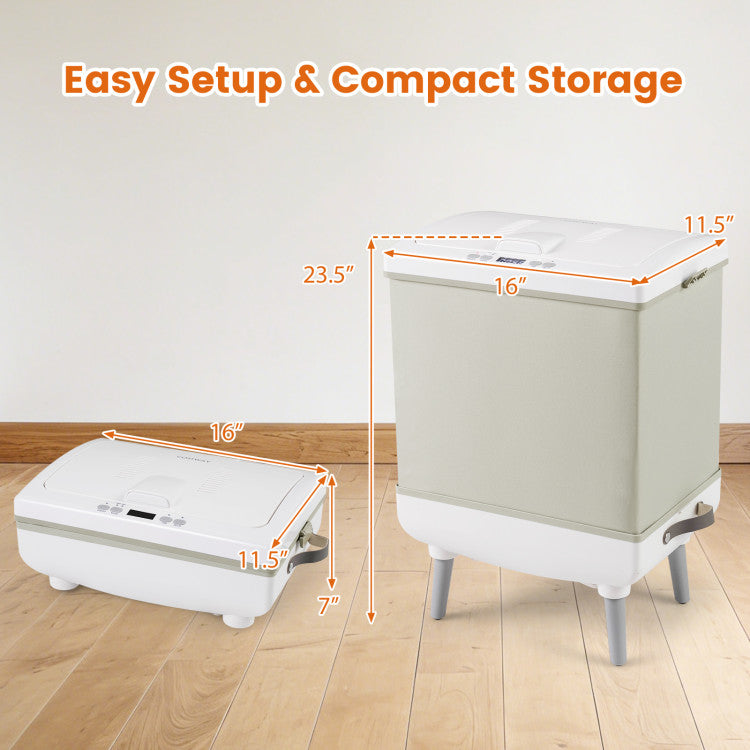 35L Large Towel Warmer with Heating and Drying Modes for Bathroom