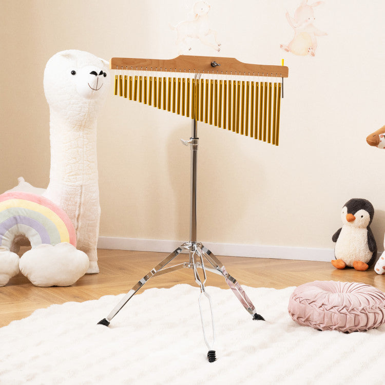 36-Bar Single-Row Chimes Percussion Instrument