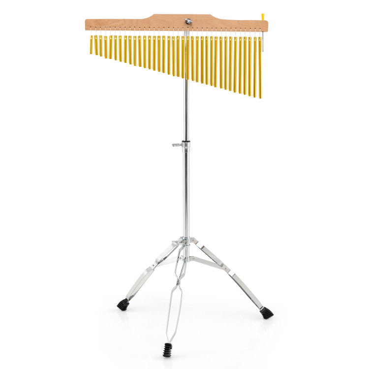 36-Bar Single-Row Chimes Percussion Instrument