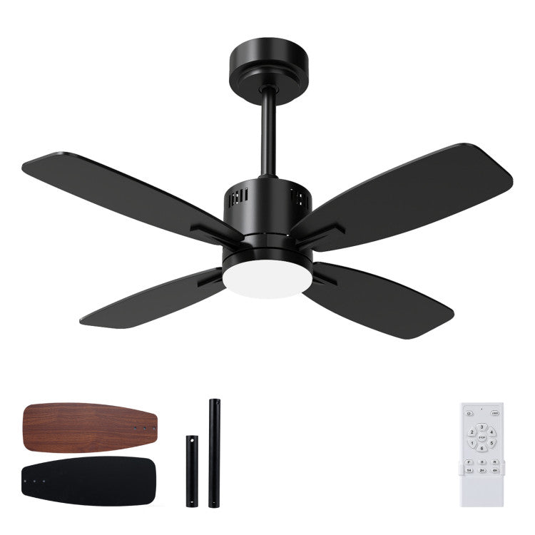 42inch Ceiling Fan with Light and Remote 3CCT LED with Memory 4H Timer 6 Speeds