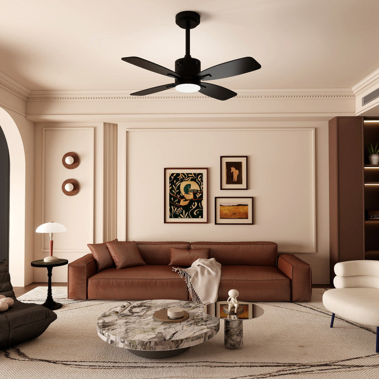 42inch Ceiling Fan with Light and Remote 3CCT LED with Memory 4H Timer 6 Speeds
