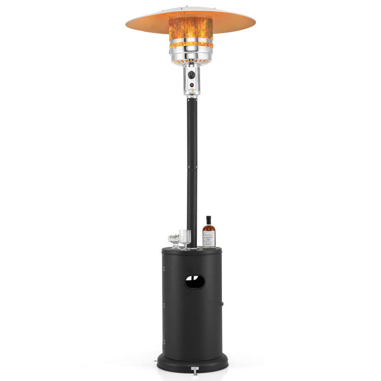 50000 BTU Propane Patio Heater with Round Table Design