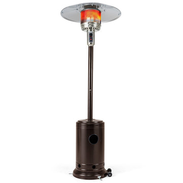50,000 BTU Patio Propane Gas Heater with Stainless Steel Burner