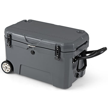52 Quart Portable Hard Cooler with 6-Day Ice Retention and Wheels