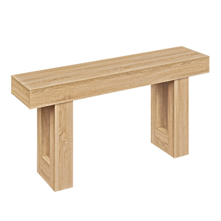 63 Inches Long Console Table Farmhouse Entryway Table with Storage