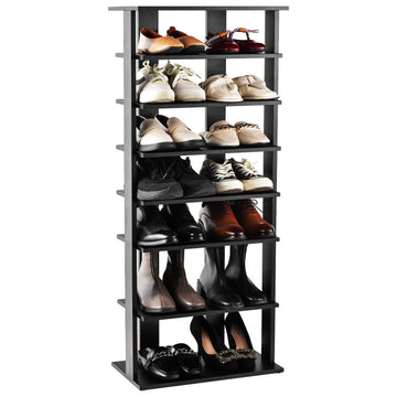 7 Tiers Patented Vertical Shoe Rack for Front Door