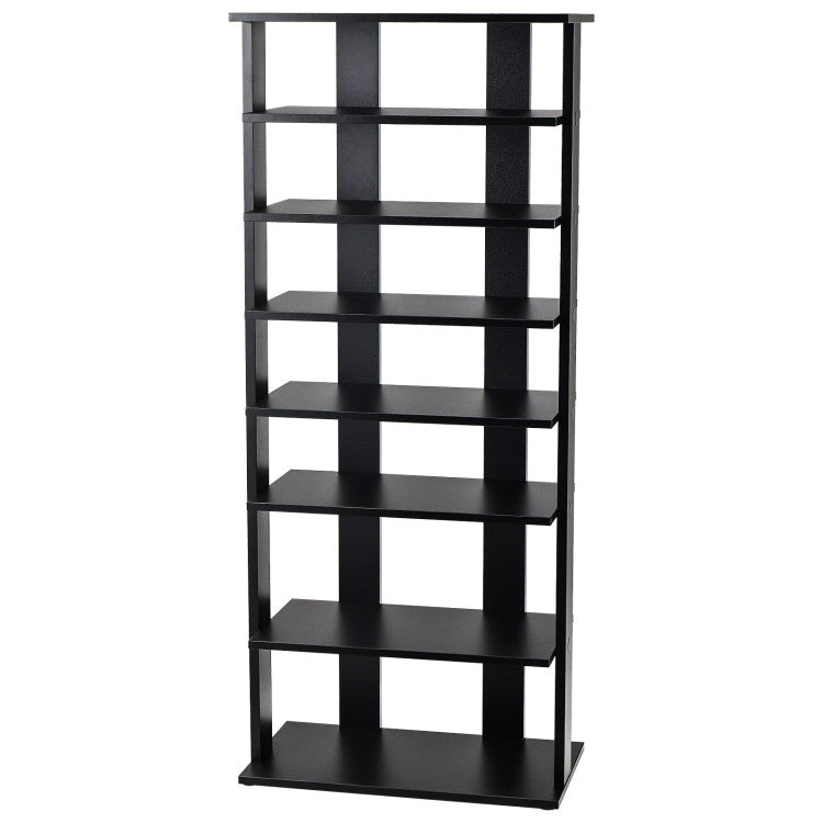 7 Tiers Patented Vertical Shoe Rack for Front Door