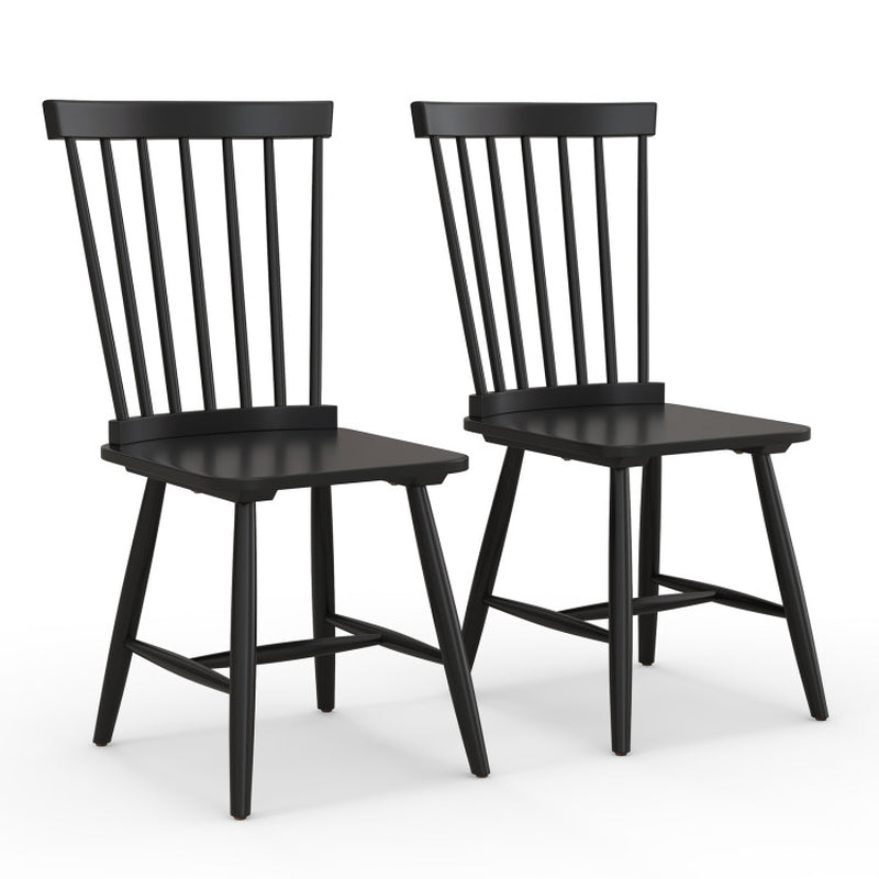 3-In-1 Dining Set: Windsor Chairs, Industrial Sideboard & Wall-Mount Wine Rack Combo