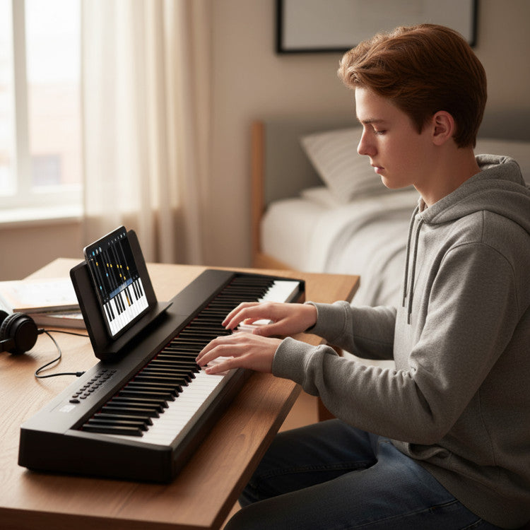 88 Keys Velocity-Sensitive Piano Keyboard with French DREAM Audio Source