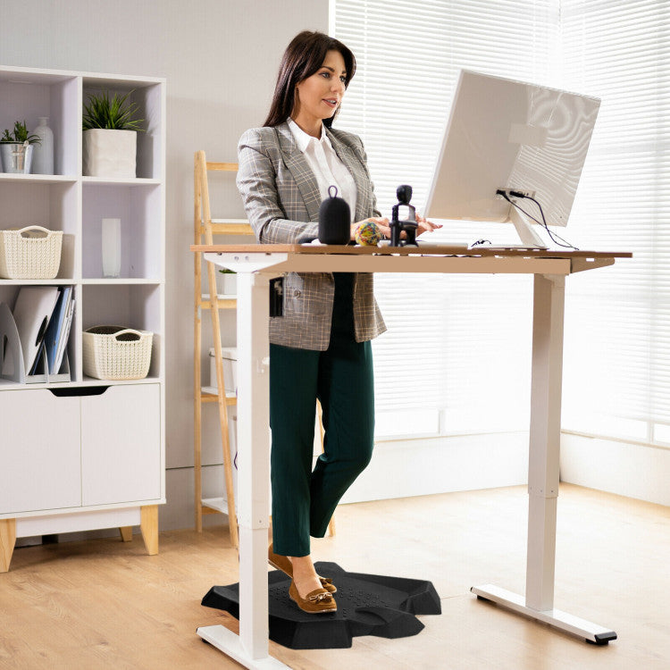 Portable Anti-Fatigue Standing Mat with Massage Points and Diverse Terrain