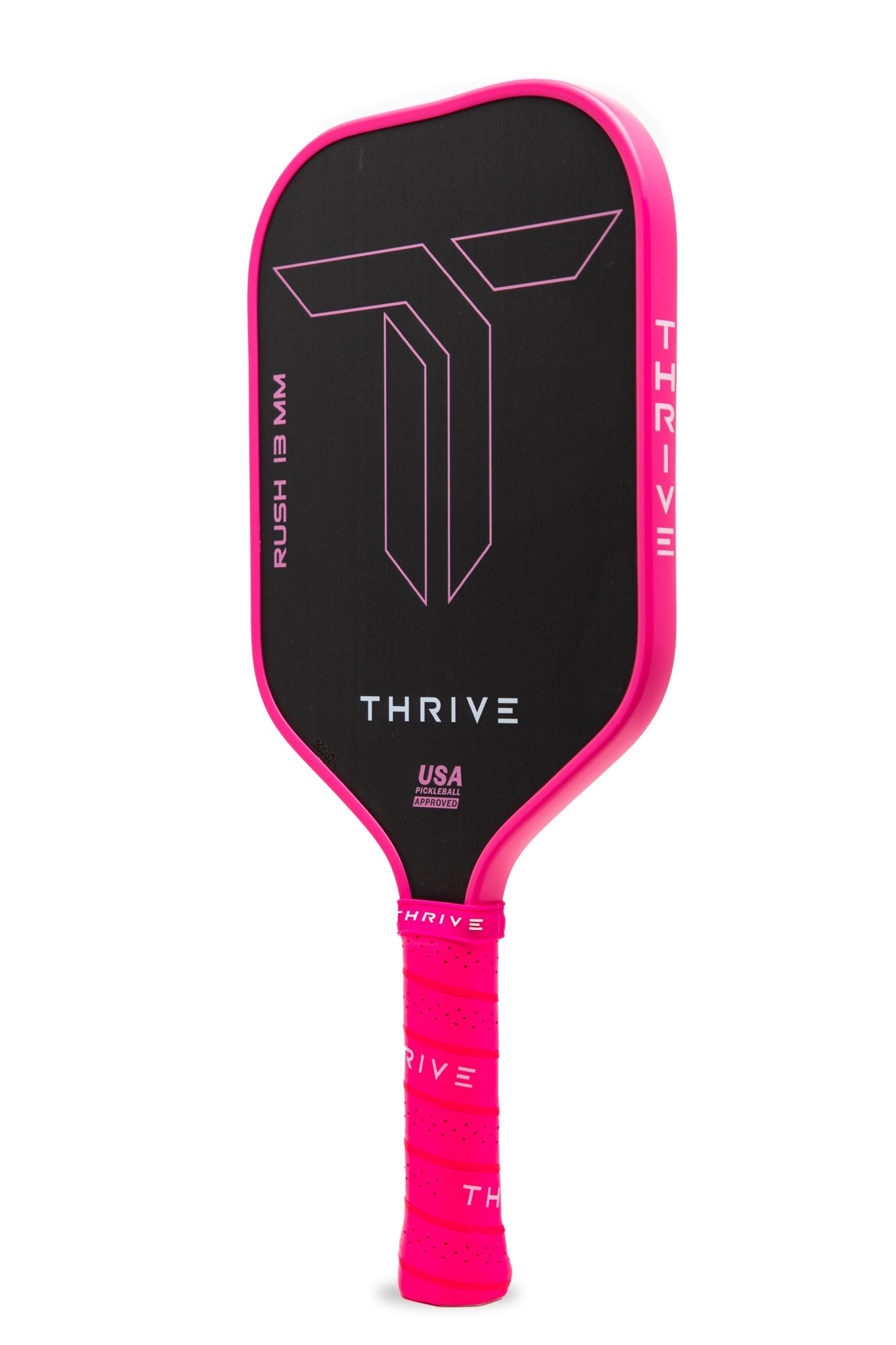 RUSH 13  SINGLES (PINK)  Includes custom weight card, paddle cover, paddle eraser, and lead weights.