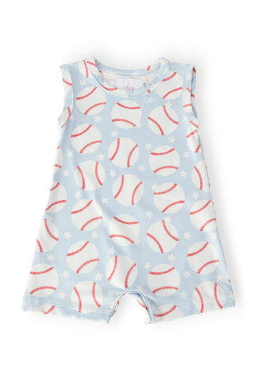 Baseball Shorty One-Piece
