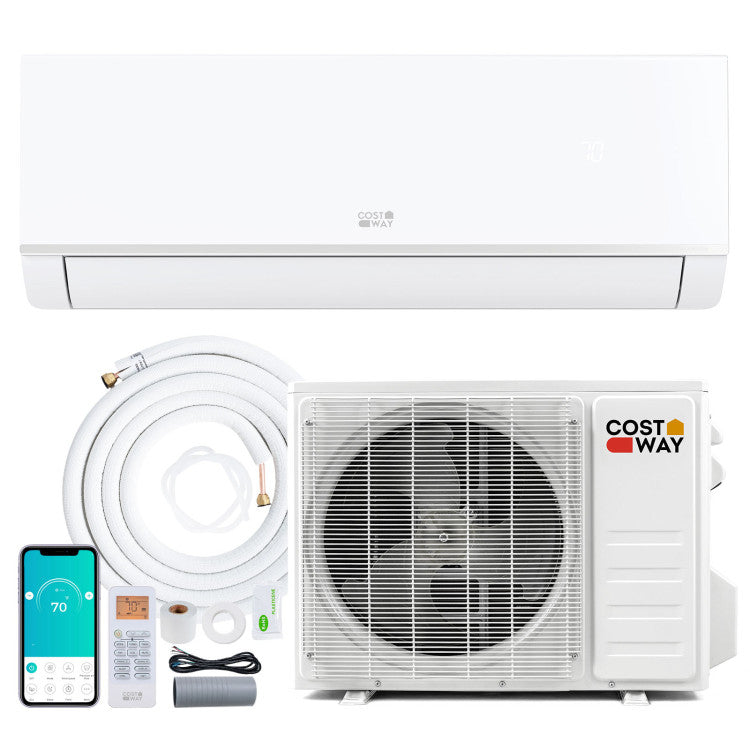 Blast Pro Series 18000 BTU 20 SEER2 208-230V Wifi Enabled Mini Split Air Conditioner and Heater