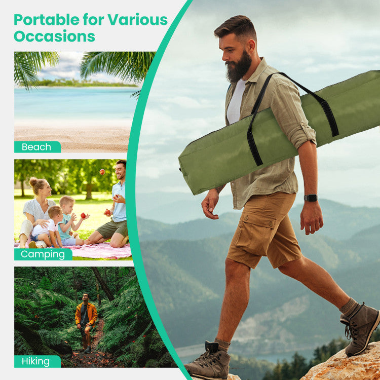 2-4 Person Instant Pop-up Camping Tent with Removable Rainfly