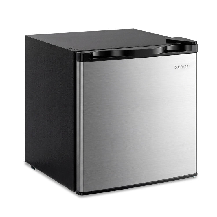 Compact Mini Fridge with 7-Level Adjustable Thermostat