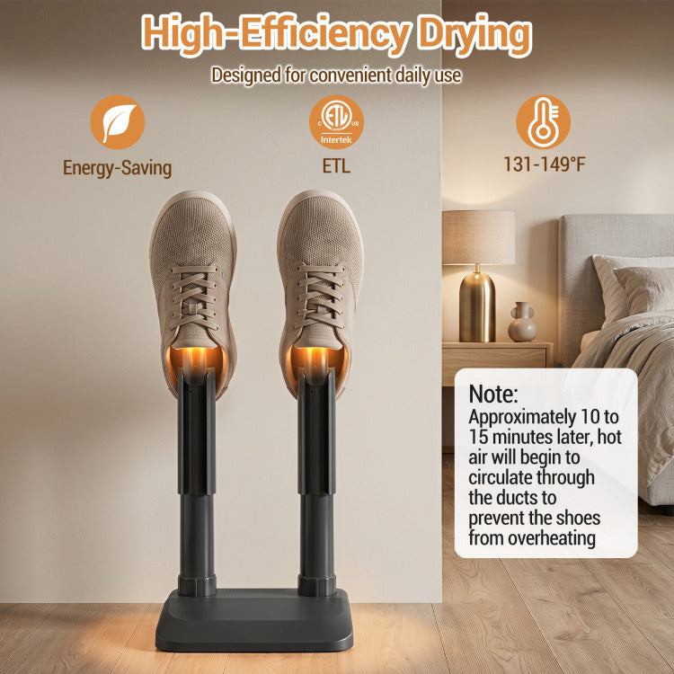 Electric Shoe Dryer Mighty Boot Warmer