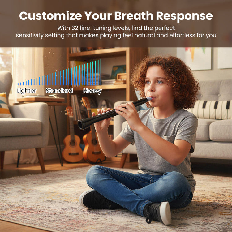 Electronic Wind Instrument Synthesizer Rechargeable Digital Saxophone