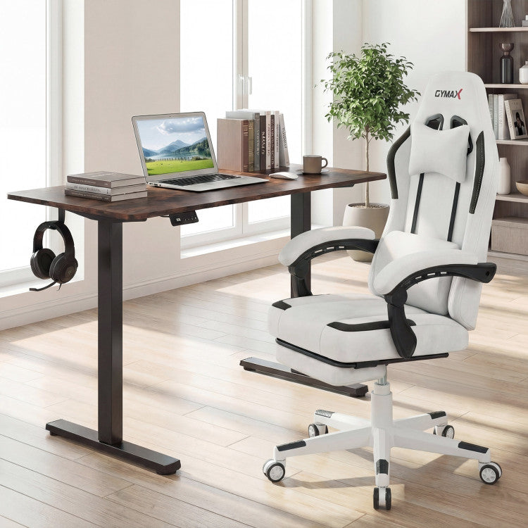 Ergonomic Video Game Chair with Headrest for Home Office