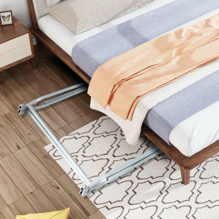 Extendable Foldable Heavy Duty Clothing Coat Rack Stand with Hanging Rod