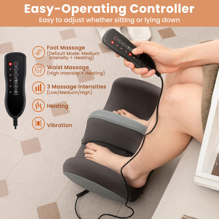 Foot and Calf Massager with Heat Gift for Women Men Mom Dad