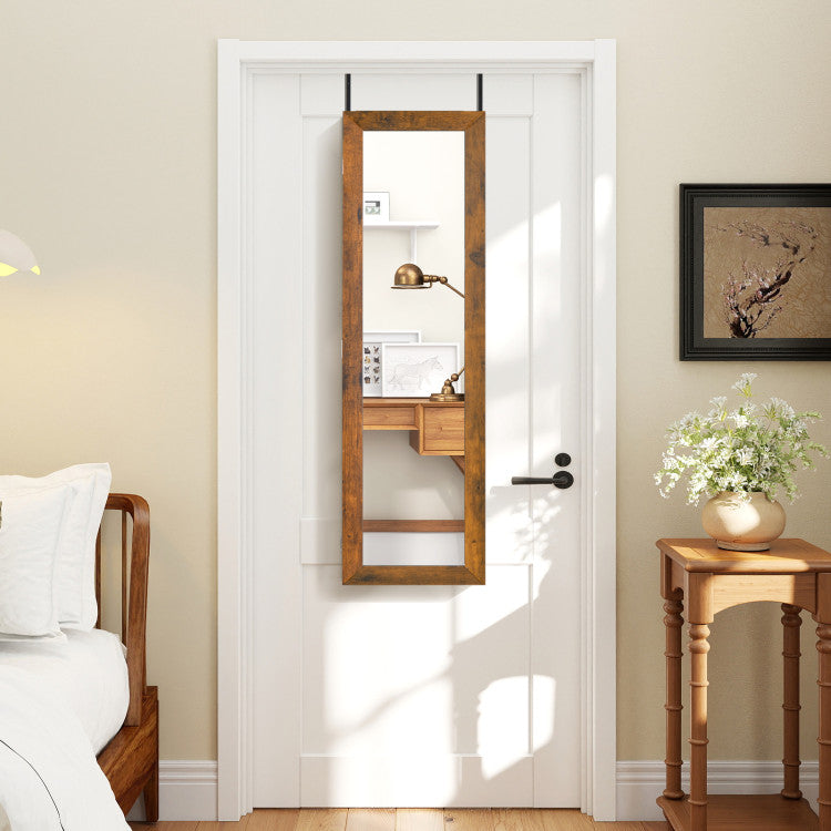 Jewelry Cabinet Wall or Door Mounted Jewelry Armoire Modern Hanging Jewelry Organizer