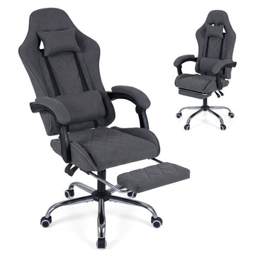 Gaming Chair Height Adjustable Computer Chair with Headrest and Lumbar Support