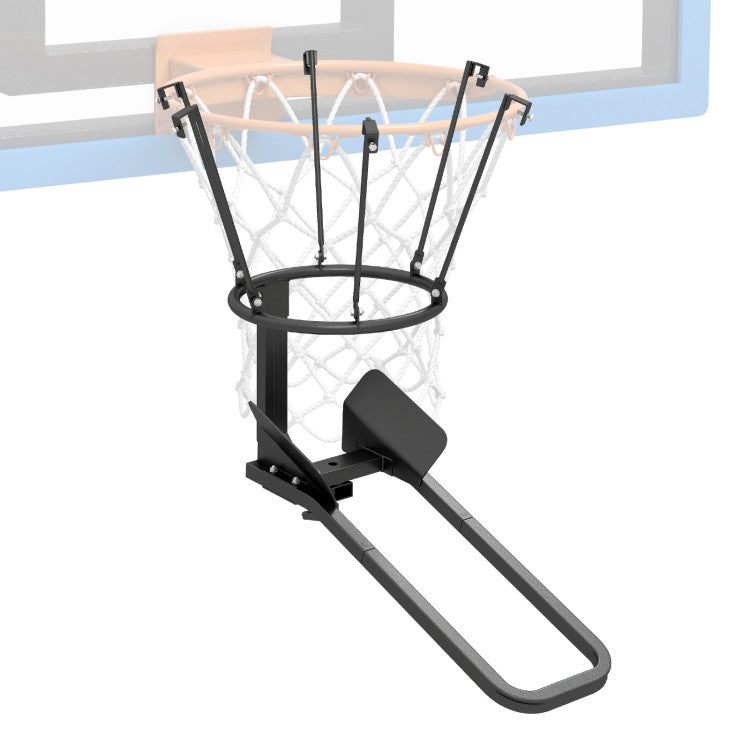 Heavy-Duty Basketball Return Attachment with 6 Sturdy Hooks