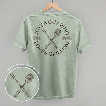 Just A Guy Who Loves Grilling (Back Print)