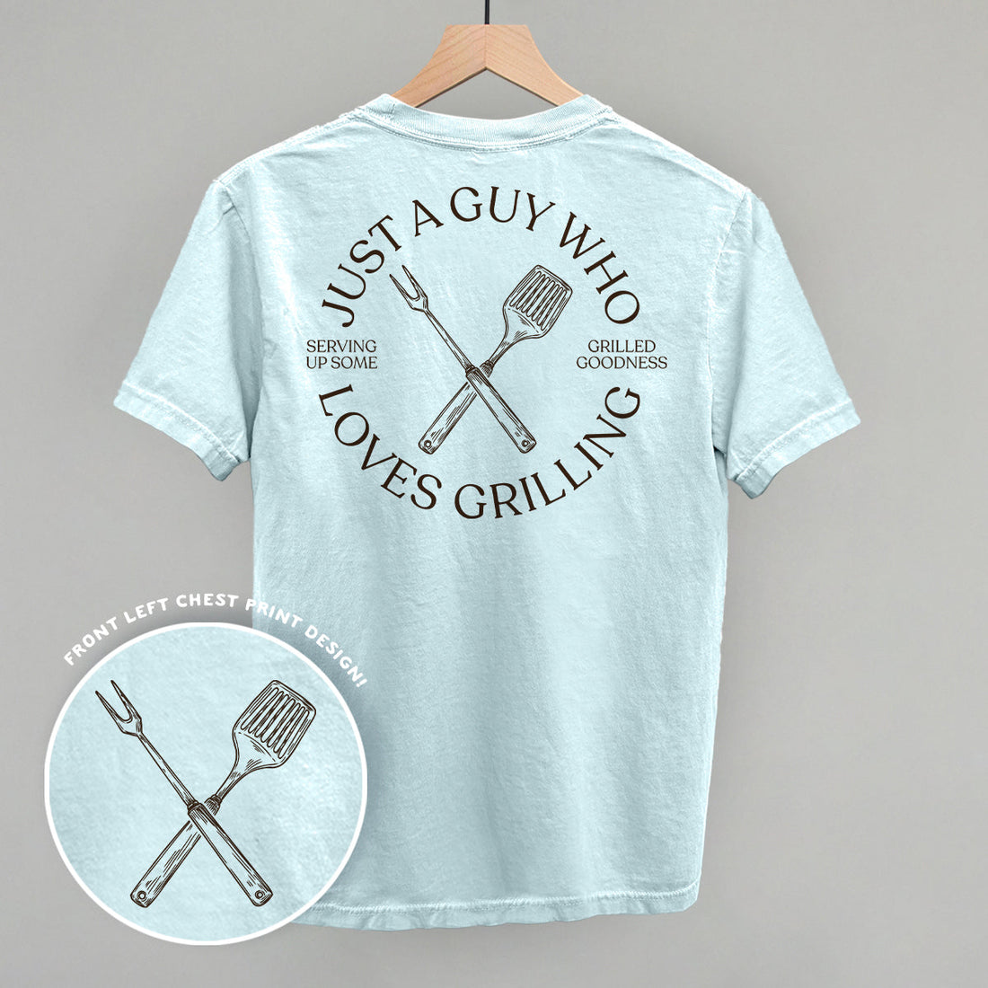 Just A Guy Who Loves Grilling (Back Print)
