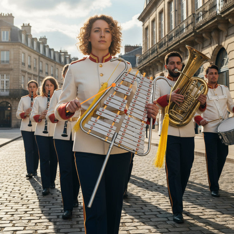 Marching Glockenspiel 29 Note Bell Lyre for Marching Band
