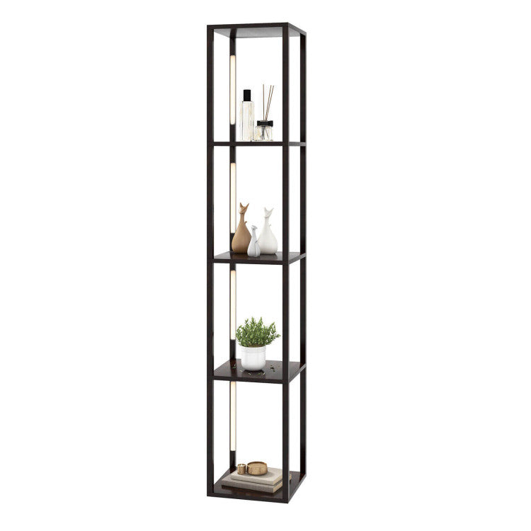 64 Inch Floor Lamp with 3-Level Dimmable LED Bulbs and Rotatable LED Poles
