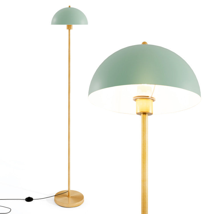 Modern Standing Lamp with Lamp Head and Foot Switch