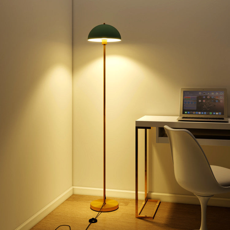 Modern Standing Lamp with Lamp Head and Foot Switch