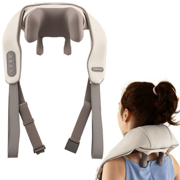 Neck Shoulder Massager 4D Deep Tissue Kneading Shiatsu Massage Machine
