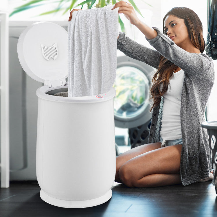 Portable Spa Hot Towel Heater with Flip-top Lid and Fragrance Holder
