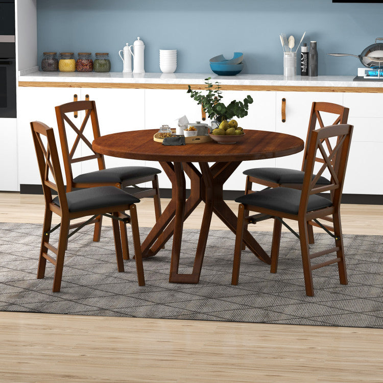 Folding Dining Chairs Set of 2 with 400lbs Capacity