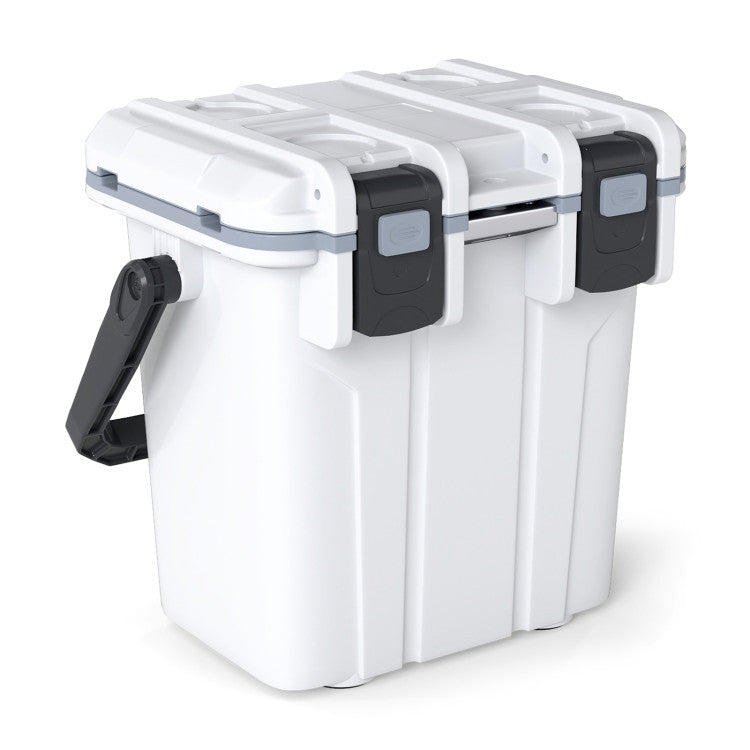 Ultra-Light Injection Molded Cooler 21 QT Hard Ice Chest
