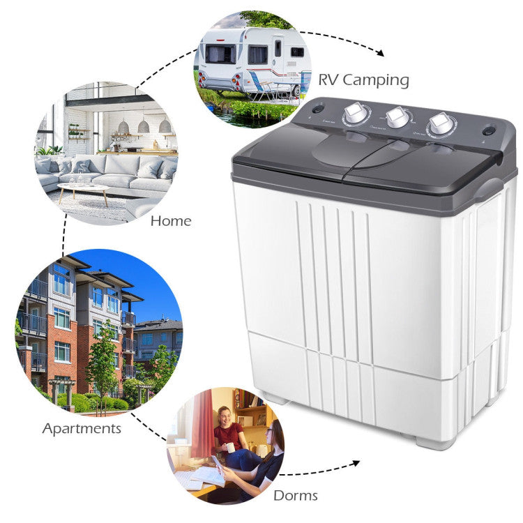Portable Washing Machine for Dorms and Apartment