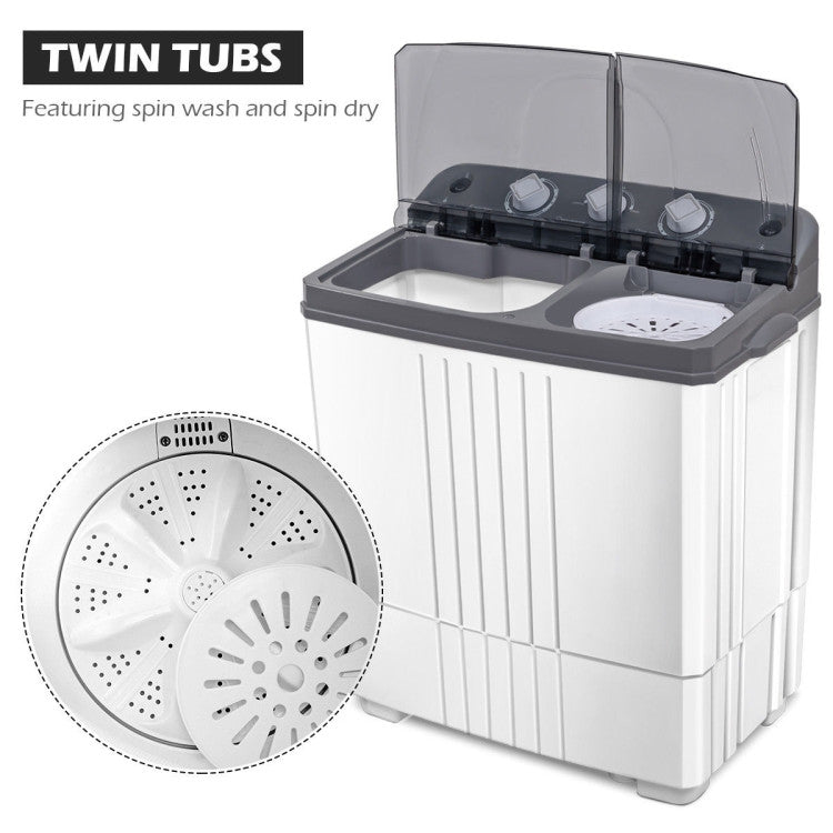 Portable Washing Machine for Dorms and Apartment