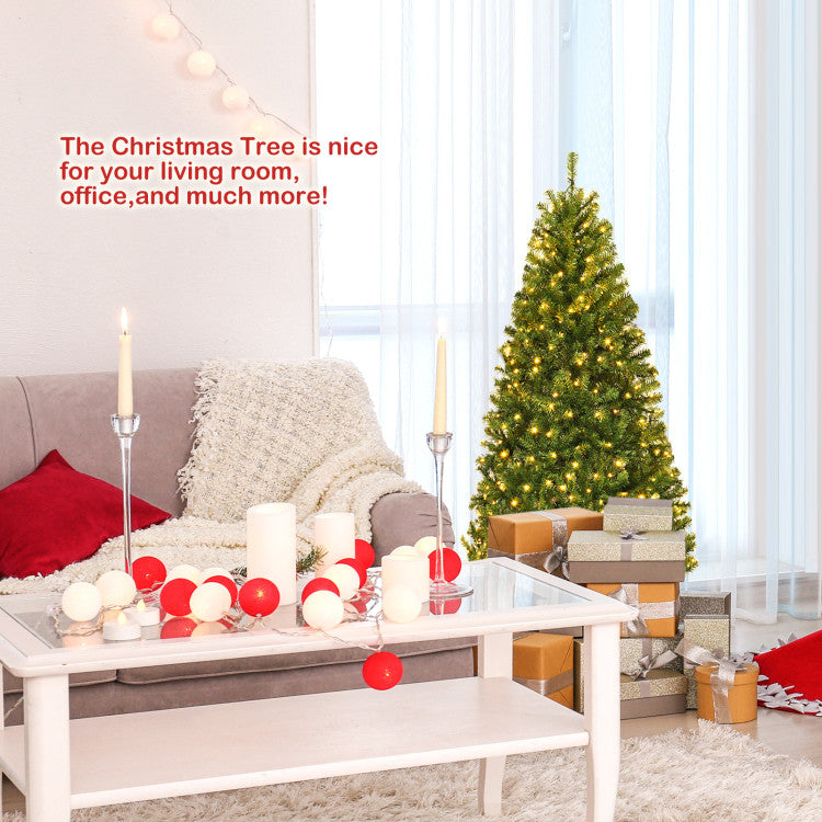 4/5/6/7/8/9 Feet Artificial Premium Hinged Christmas Tree